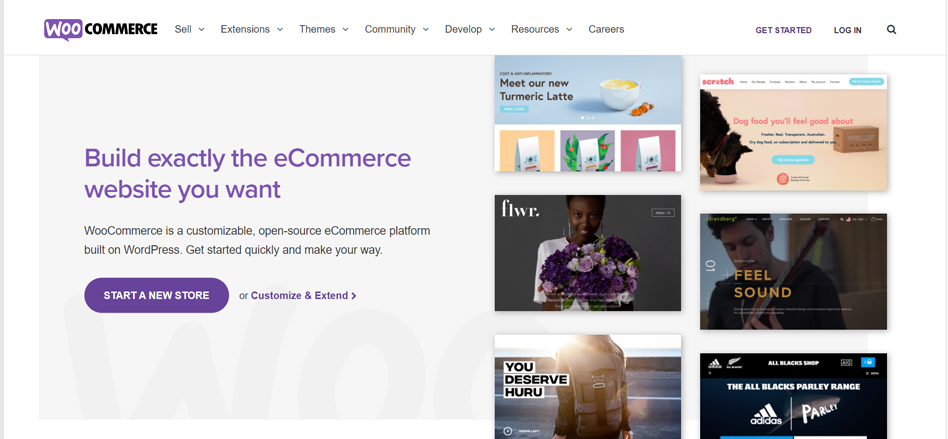 Woocommerce website