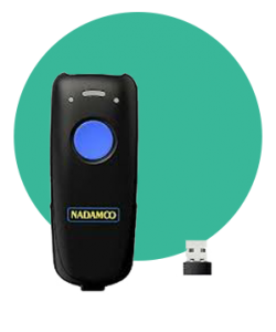 NADAMOO Mini Wireless Barcode Scanner